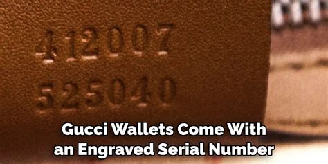 where to find gucci serial number on a wallet reddit|how to authenticate Gucci wallet.